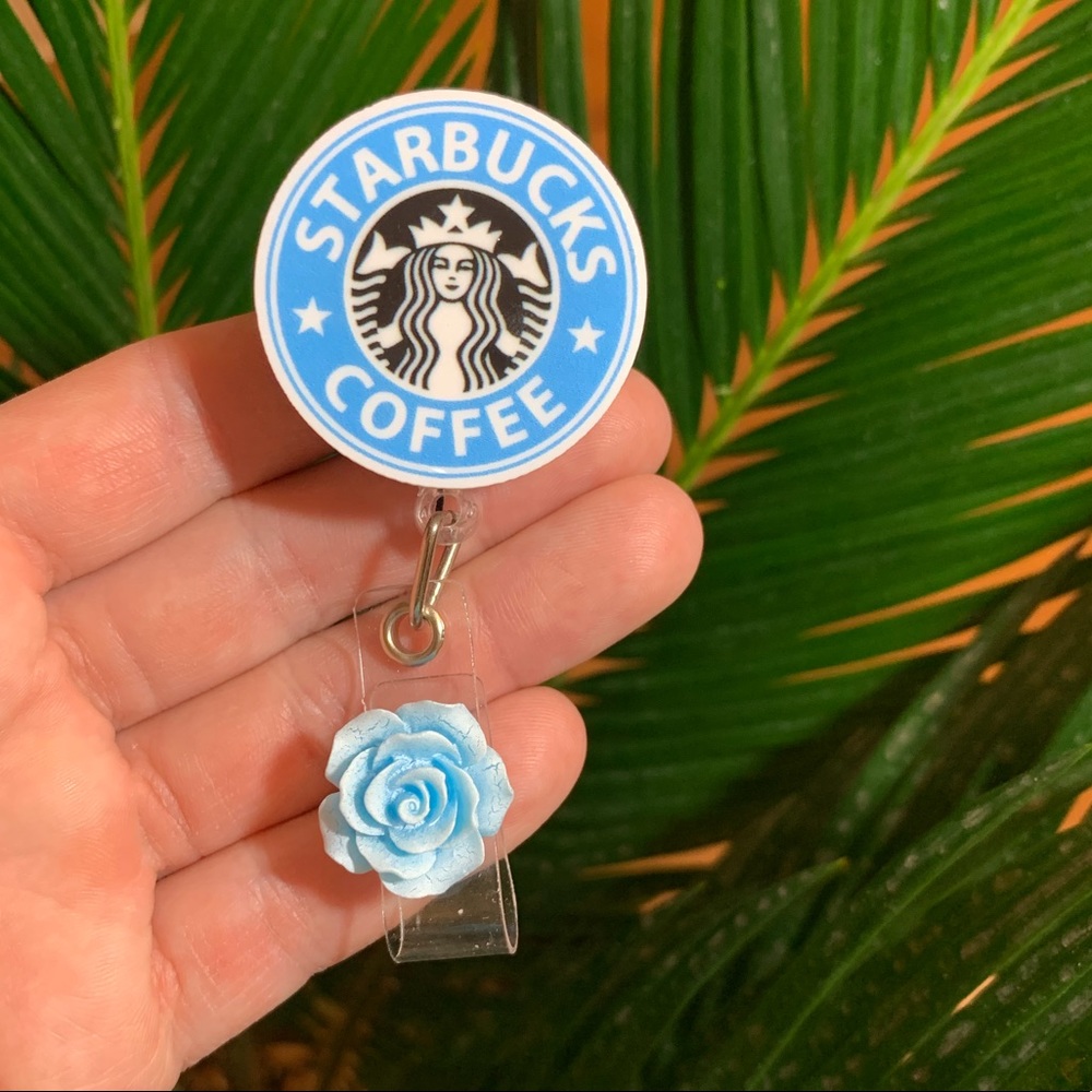 Coffee Badge Holder